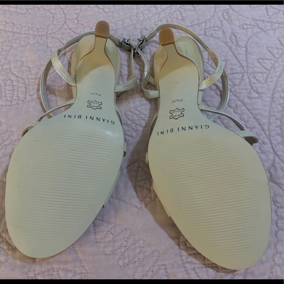 Gianni Bini | Leather Strappy Heels - Picture 3 of 5